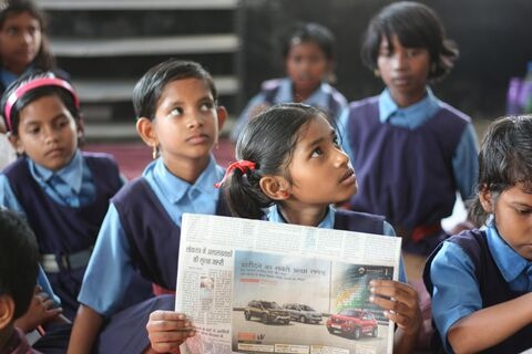 jaikishan patel students are studying in school