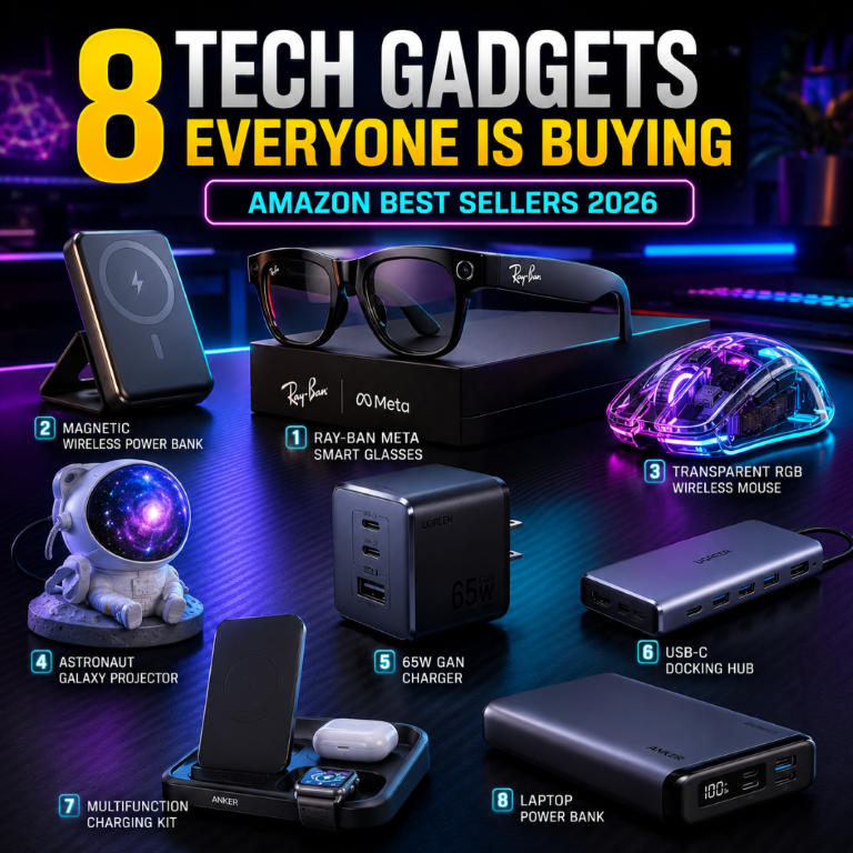 8 tech gadgets evryone is buying in 2026