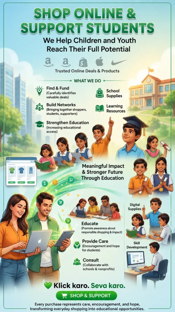 shop online support students klickseva whatwe do banner image
